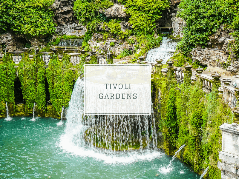 Villa D'Este, Hadrians Villa and Tivoli Gardens