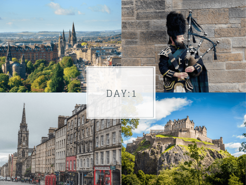 Itinerary to Scotland